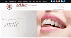 Desktop Screenshot of mjdentist.com